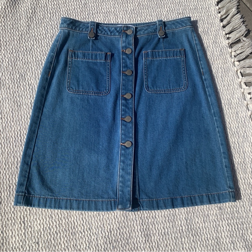 Ann Taylor Loft/Jean Skirt/Size 10